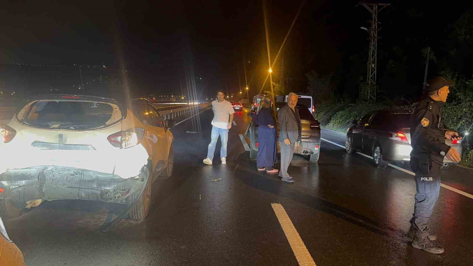 zonguldakta-tirin-lastikleri-alev-aldi-zincirleme-kaza-yasandi