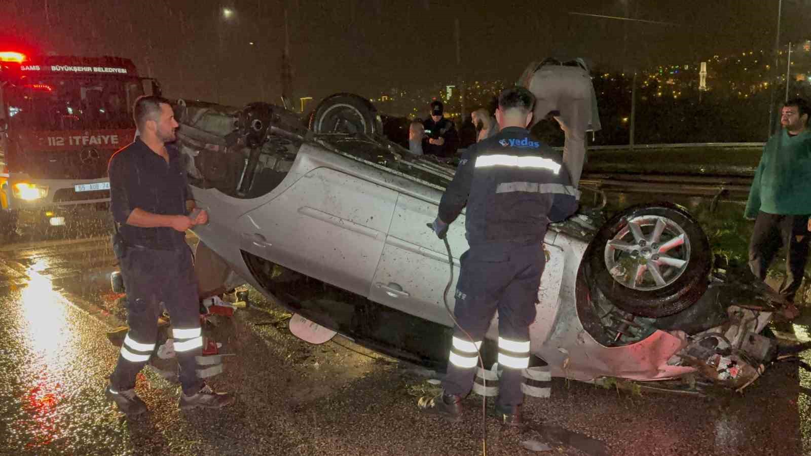 hurdaya-donen-aractan-yara-almadan-ciktilar