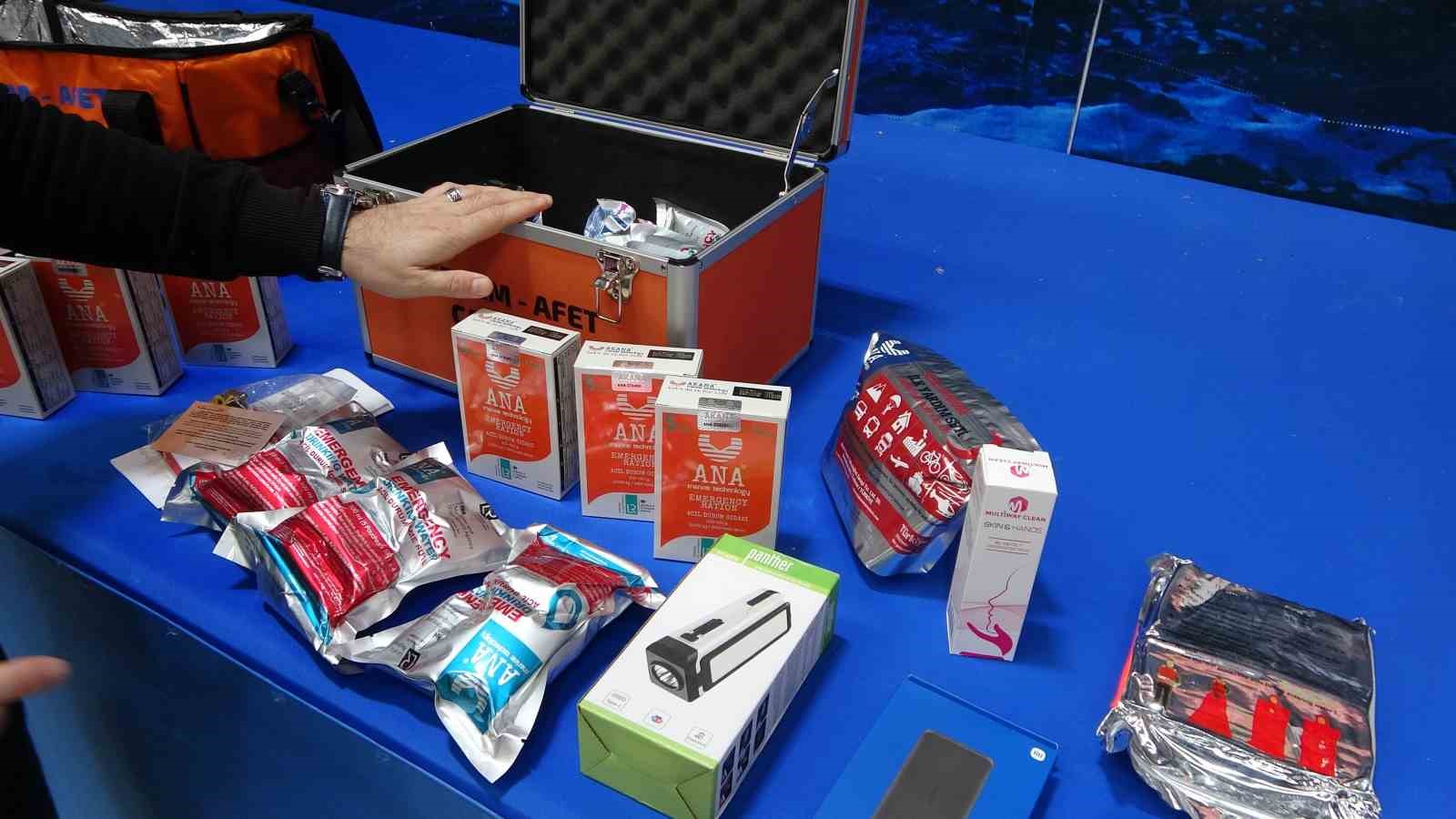 turkiyenin-tek-yerli-acil-durum-gidasi-ve-suyu-trabzonda-deprem-cantasina-giriyor