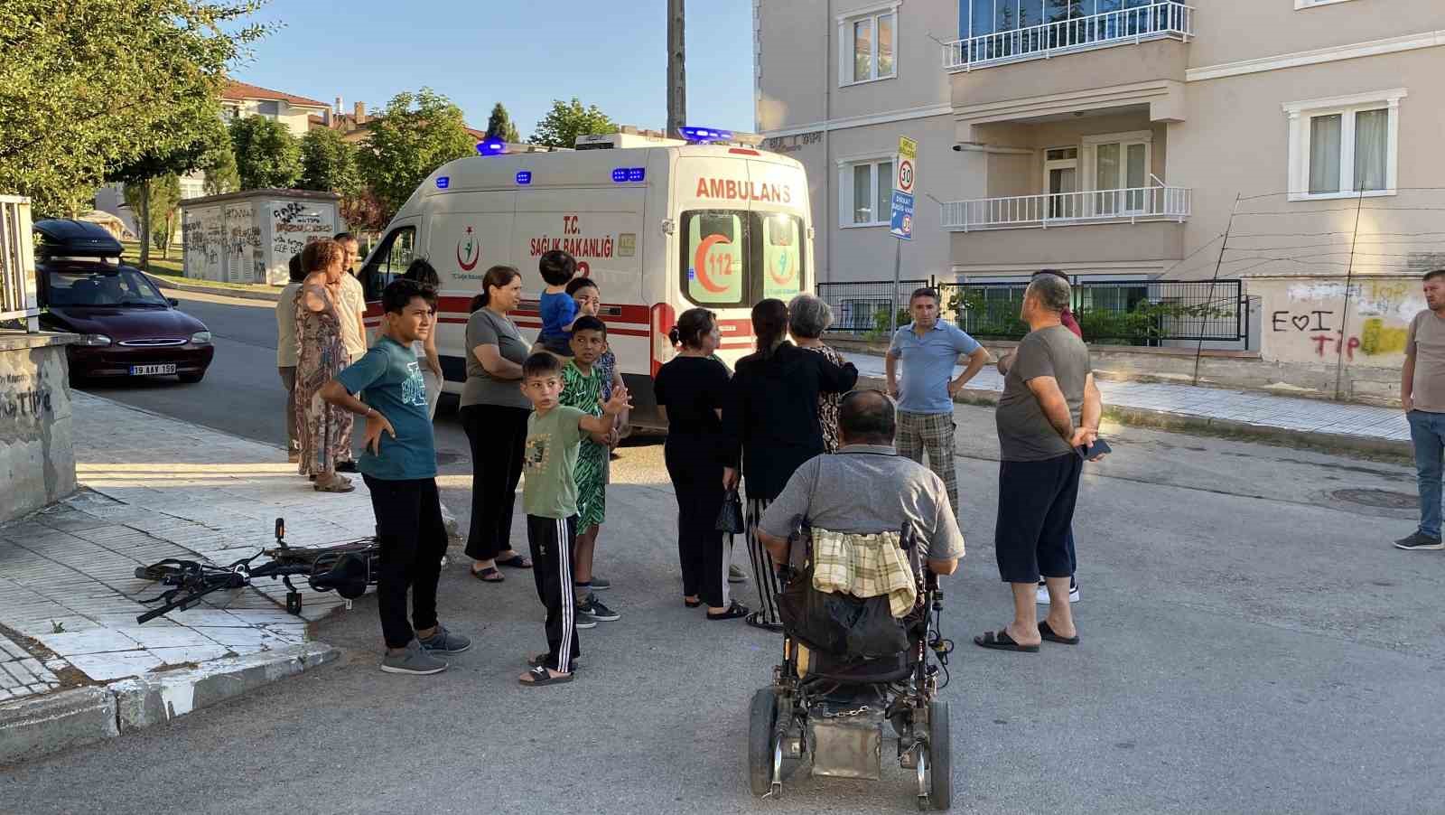 corumda-minibusle-carpisan-bisikletli-cocuk-yaralandi