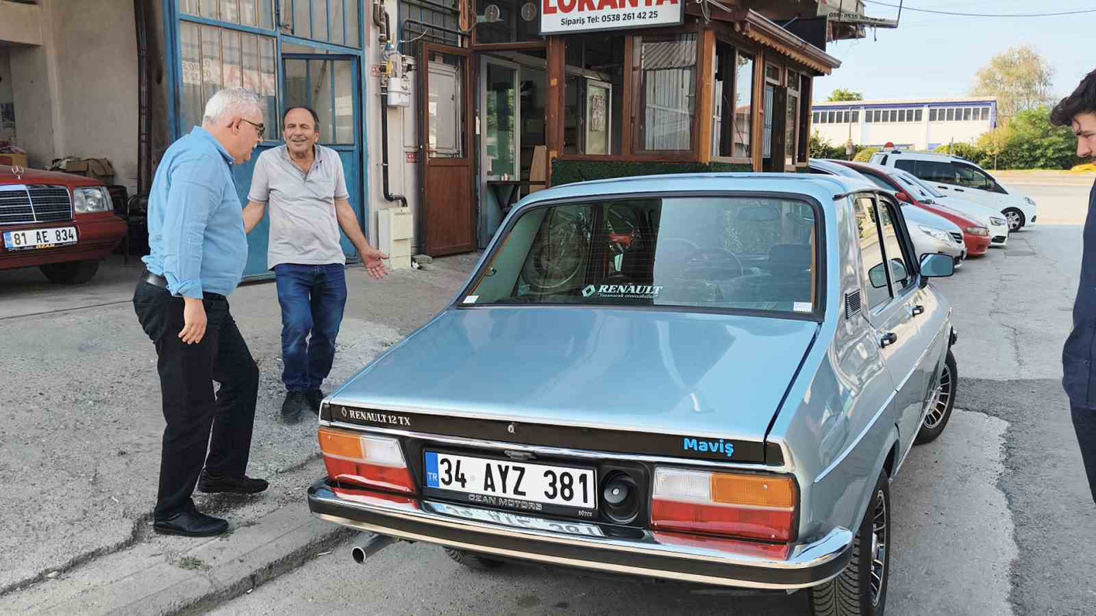 ilk-otomobilini-41-yil-sonra-hurda-halde-bulup-restore-ettirdi