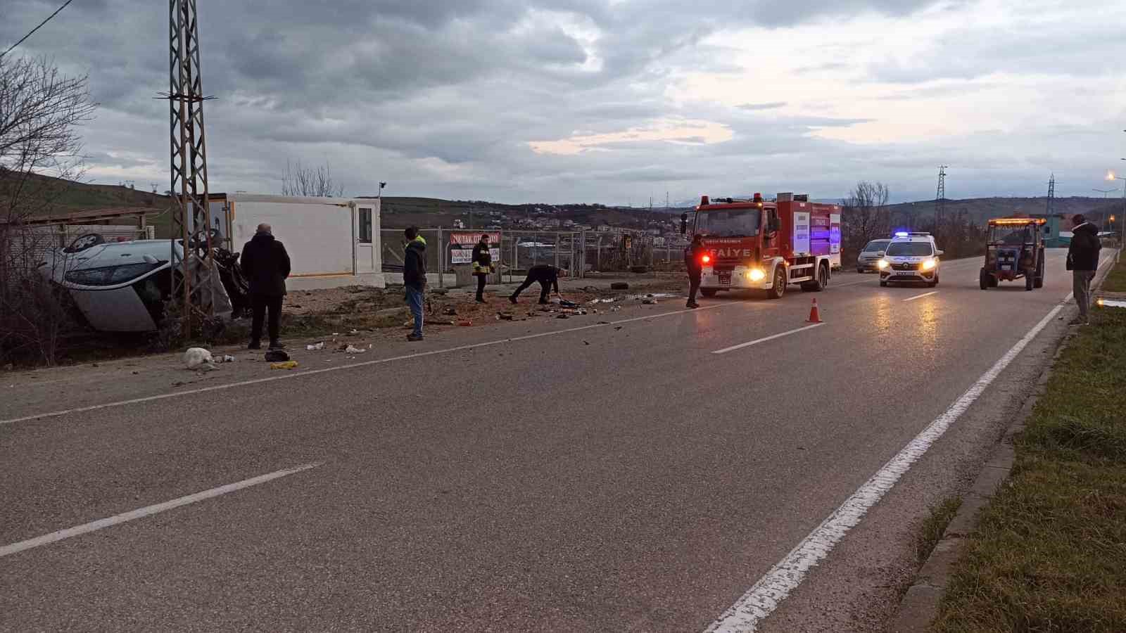 samsunda-otomobil-takla-atti-2-yarali