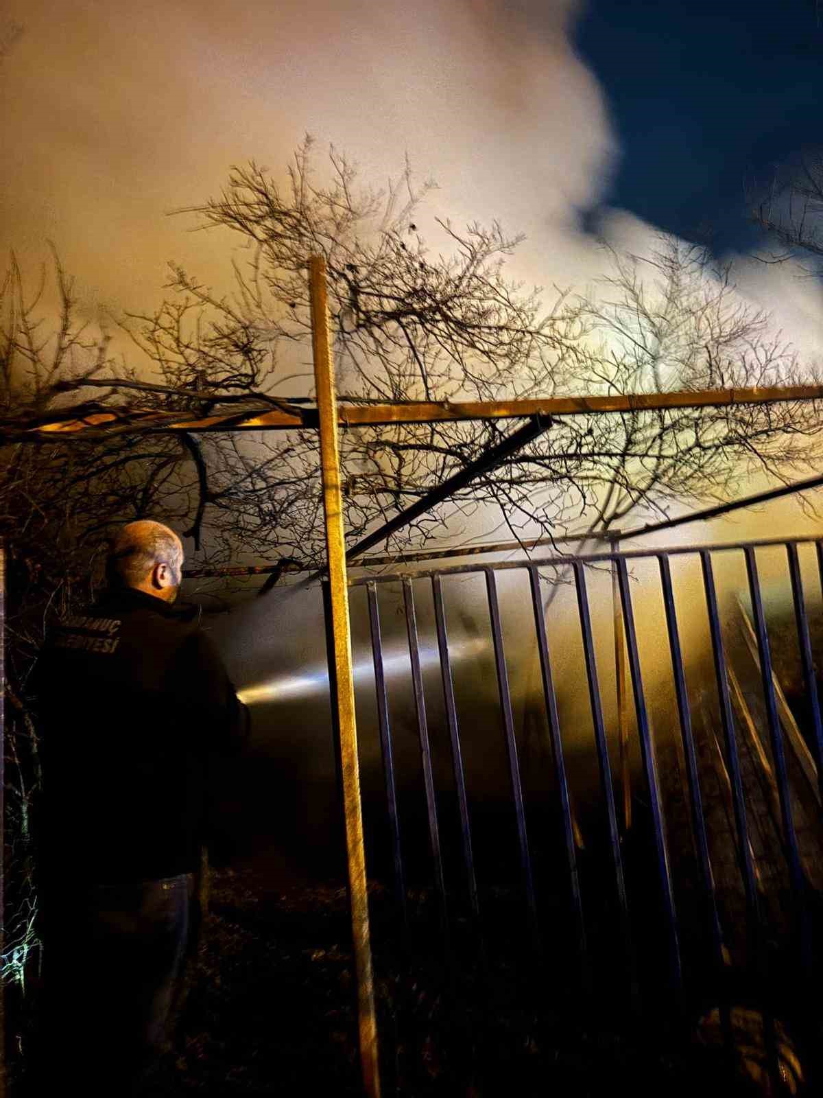 artvinde-gece-yarisi-yangin-1-ev-ve-odunluk-kullanilamaz-hale-geldi