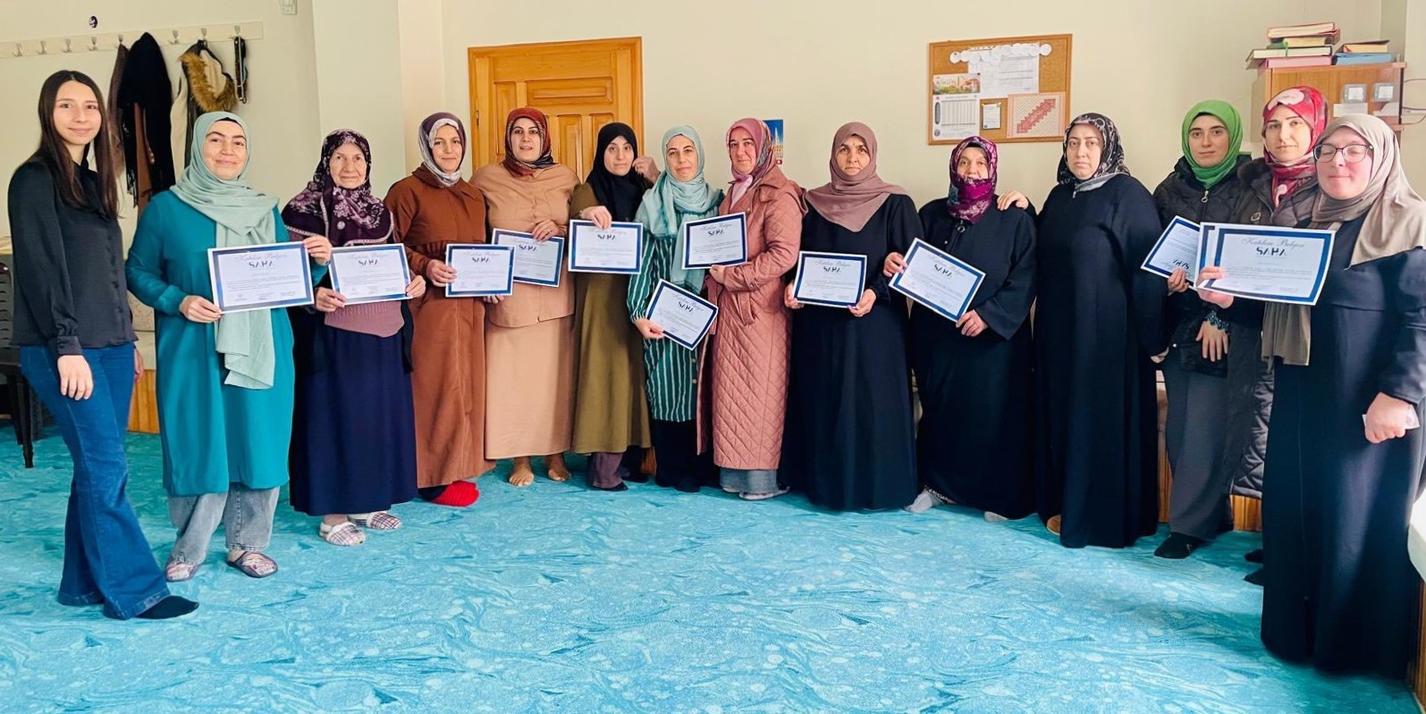 kuran-kursu-kursiyerlerine-saha-egitimi-verildi